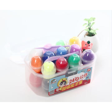 hot products colorful play dough toys plasticine modeling clay for kids